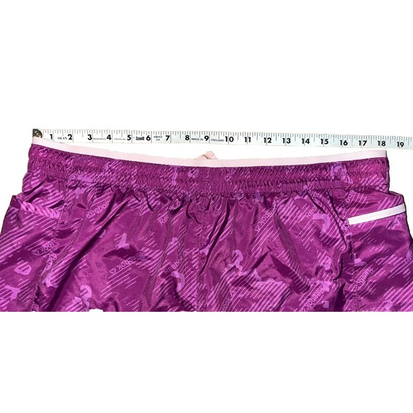 Reebok Women's Sz XL Purple Pink Running Athletic Relaxed Lined Zip Pocket‎ - Picture 5 of 8